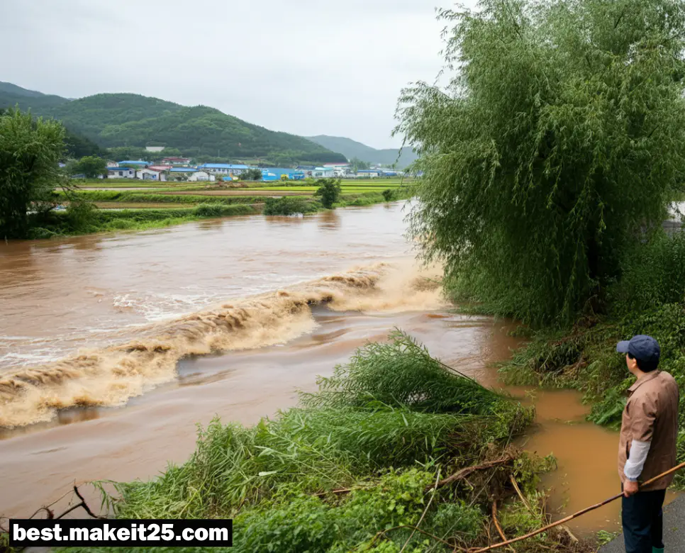꿈해몽: 강물이 넘치는 꿈, 멧돼지가 달려드는 꿈, 구렁이 잡는 꿈