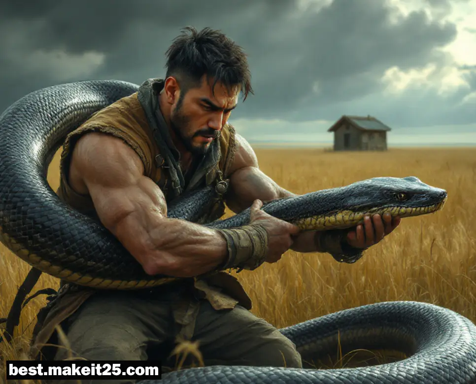 구렁이 잡는 꿈