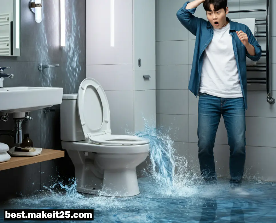 꿈해몽: 변기 물이 넘치는 꿈, 경찰에게 쫓기는 꿈, 새끼 멧돼지 꿈