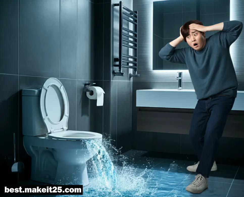변기 물이 넘치는 꿈