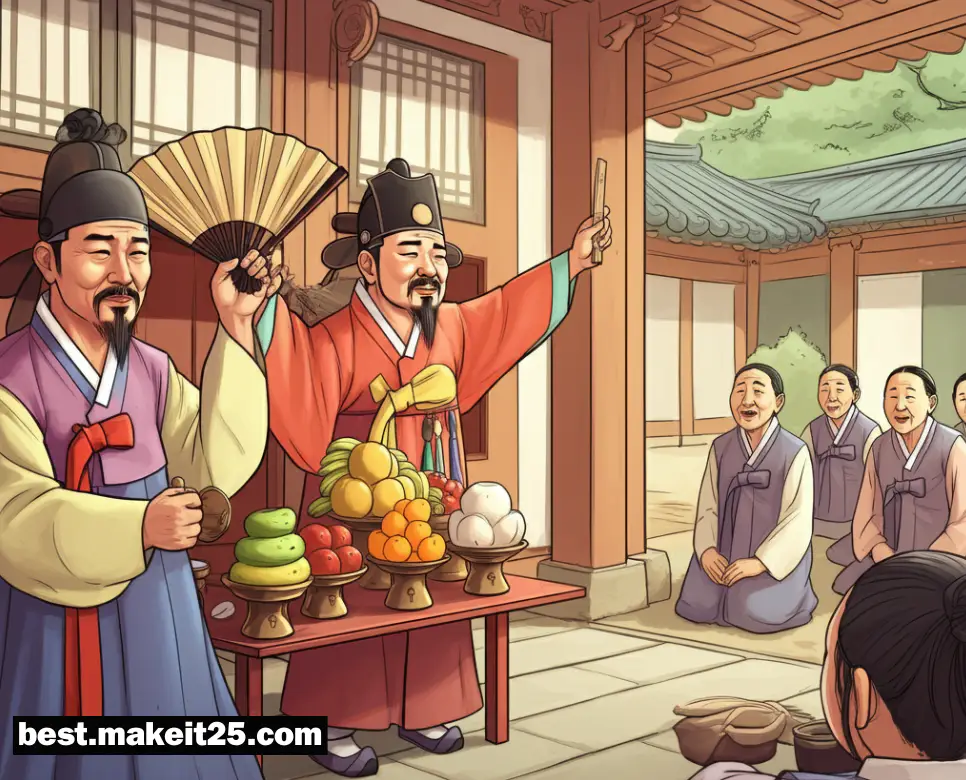 무당이 굿하는 꿈