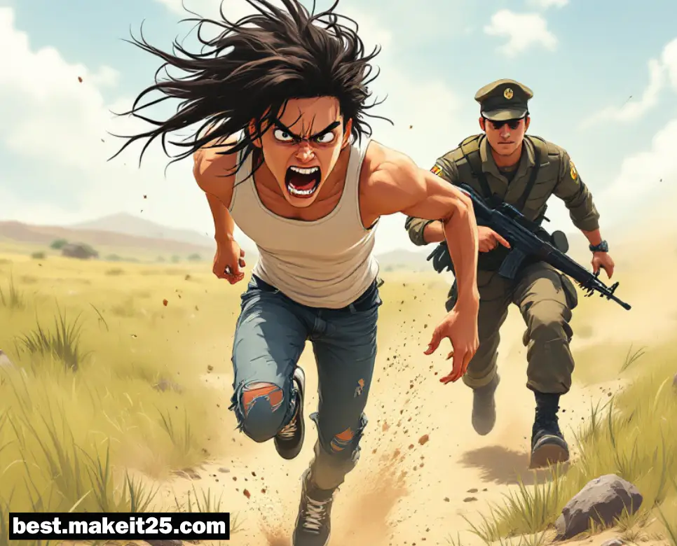 군인에게 쫓기는 꿈