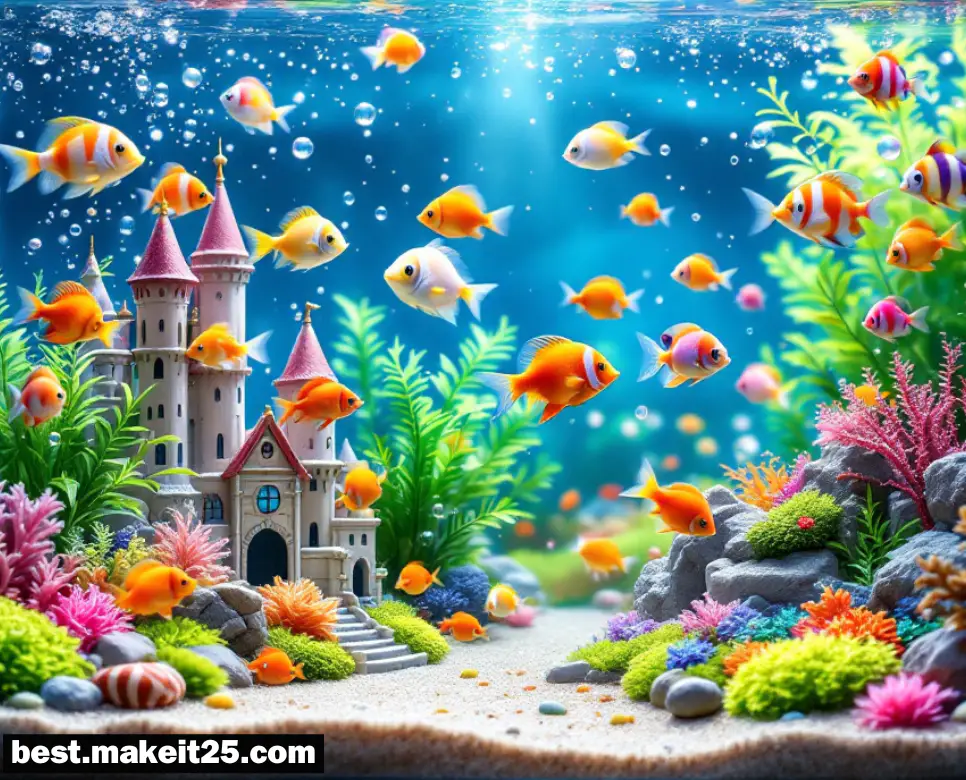 어항 물고기 꿈