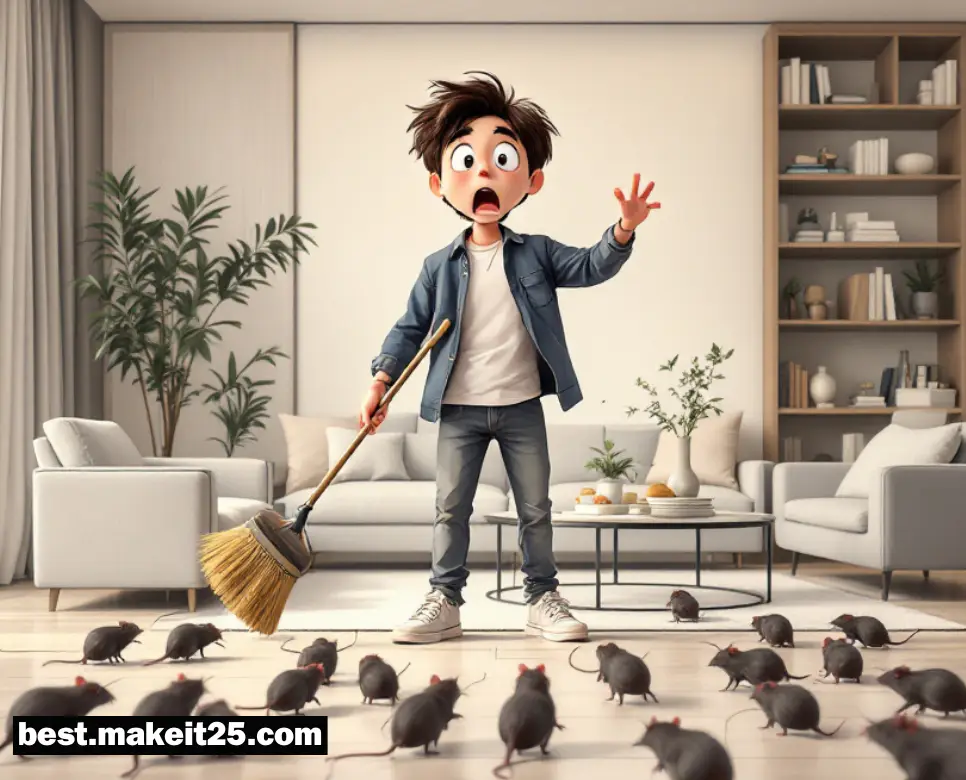 집에 쥐 나오는 꿈