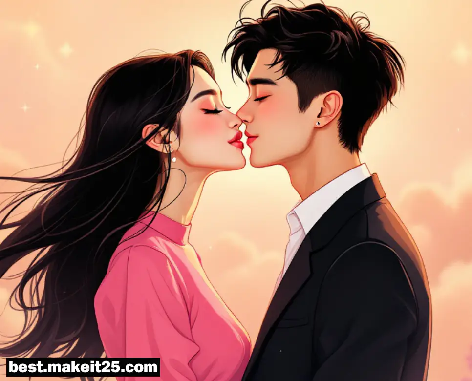 남자와 키스하는 꿈