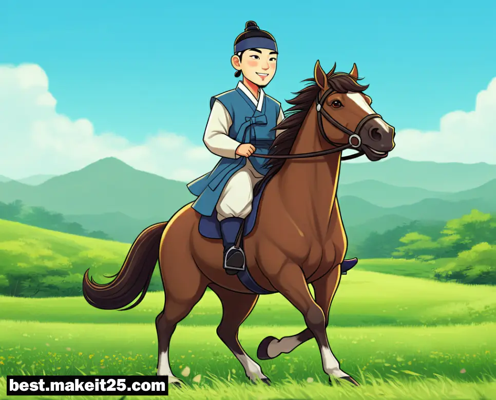 꿈해몽: 말타는 꿈, 다리 다치는 꿈, 옛  친구 꿈