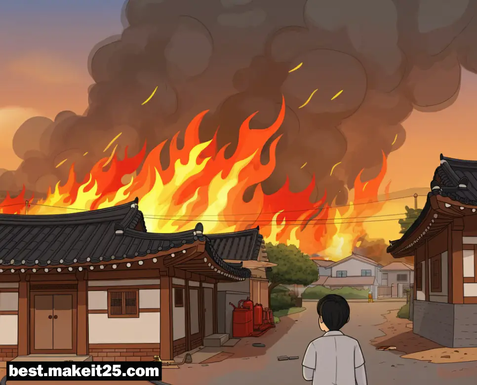 남의 집에 불나는 꿈