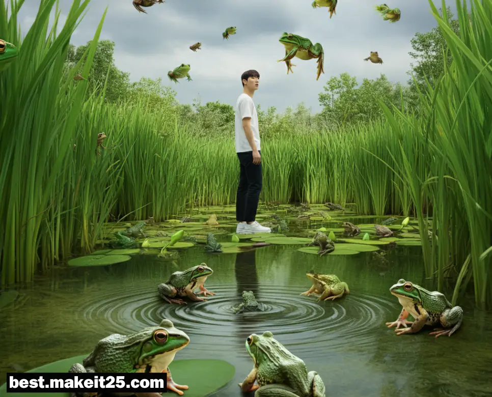 꿈해몽: 개구리 떼 꿈, 전갈 꿈, 까마귀 떼 꿈