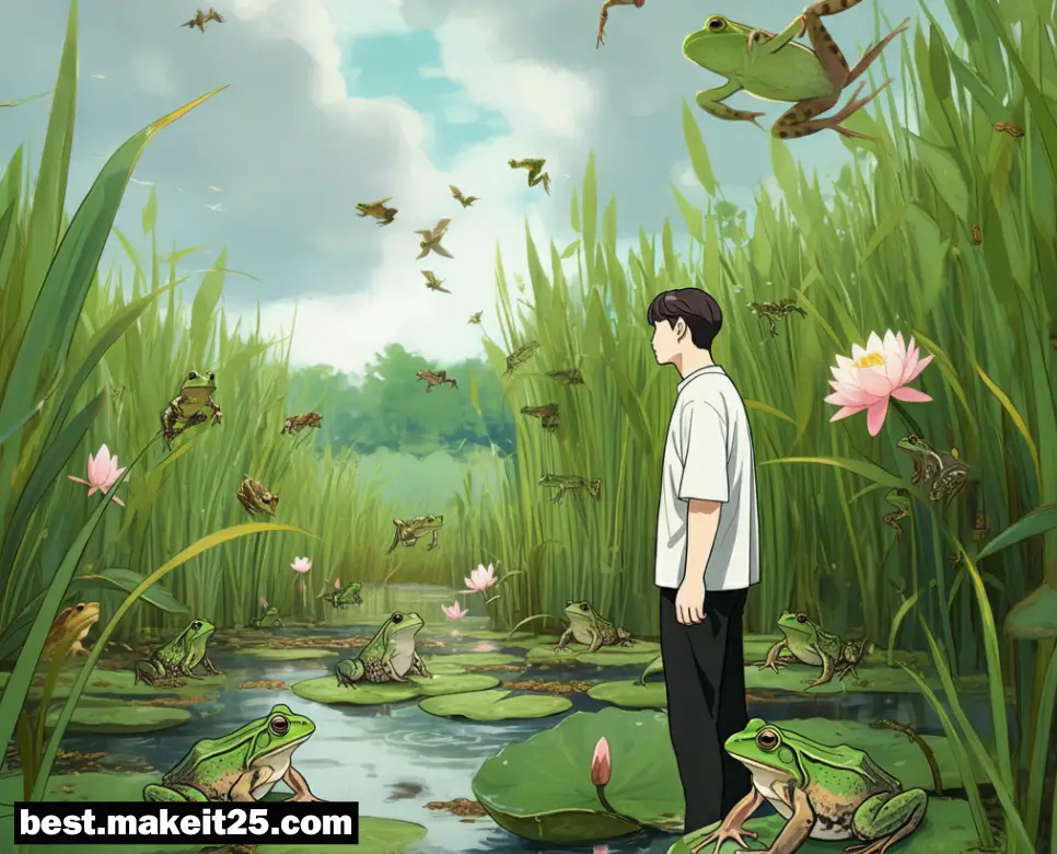 개구리 떼 꿈