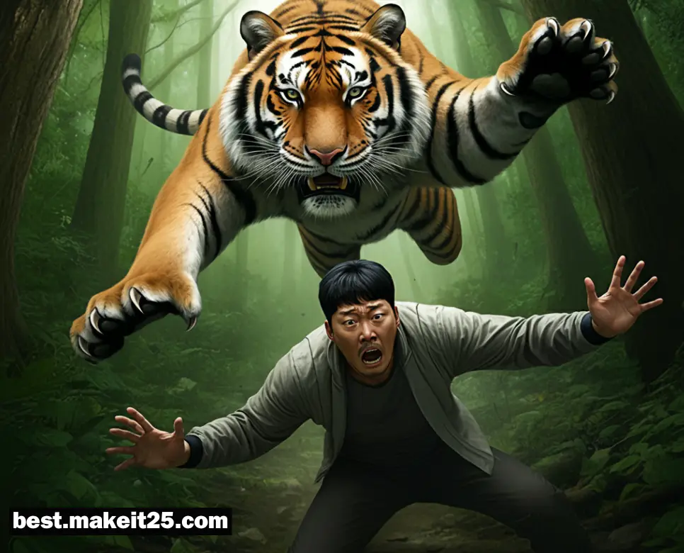 꿈해몽: 호랑이가 달려드는 꿈, 벌레가 몸에 붙는 꿈, 남편이 바람피는 꿈