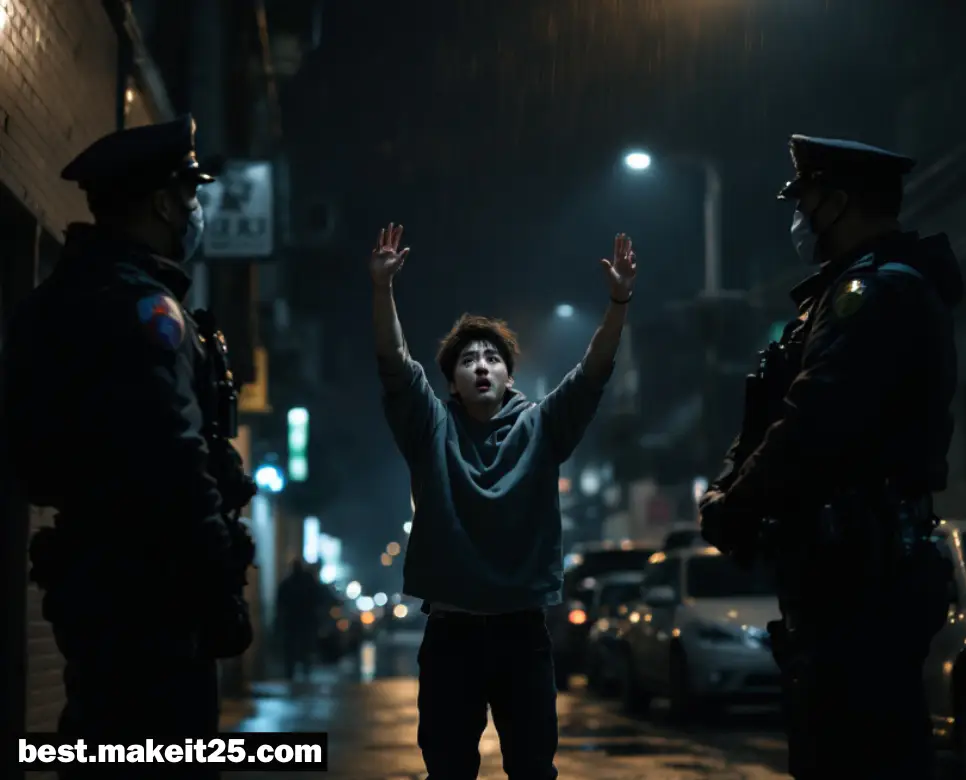 경찰에 잡히는 꿈