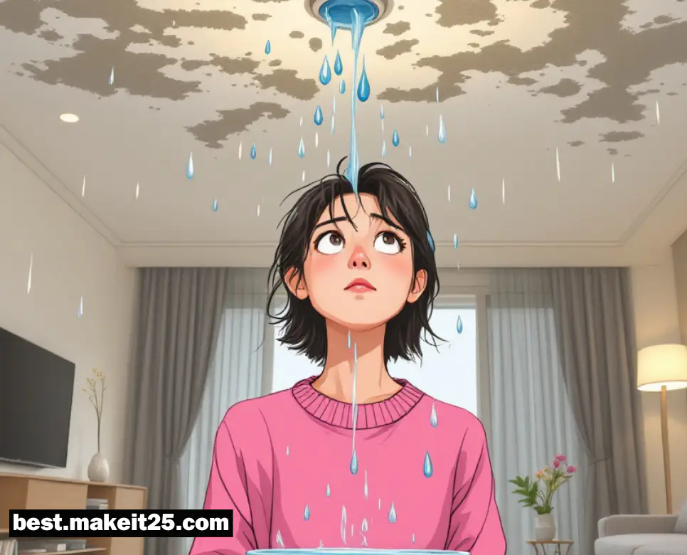 천장에서 물새는 꿈