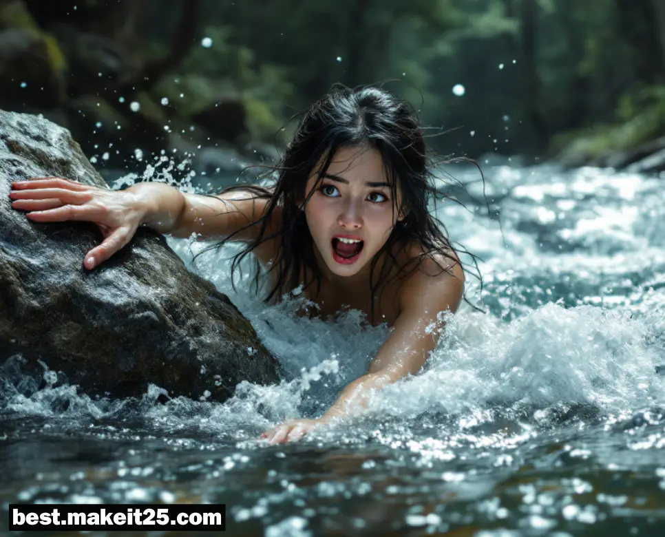 물에 떠내려가는 꿈